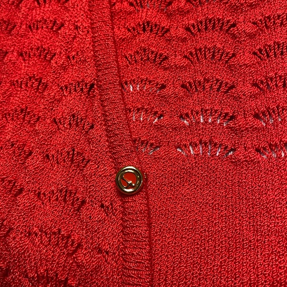 ST. JOHN Twin Set Sweater Set Cardigan and Matching Shell - Picture 15 of 16